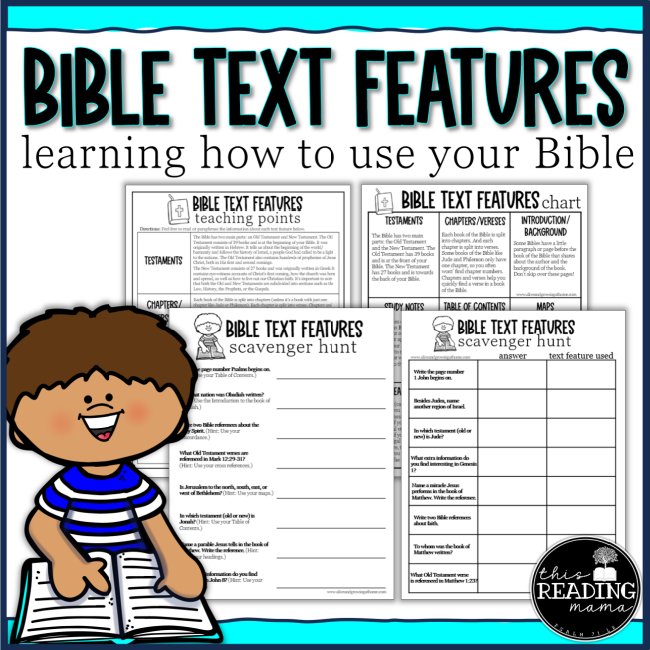 Bible Text Features mockup